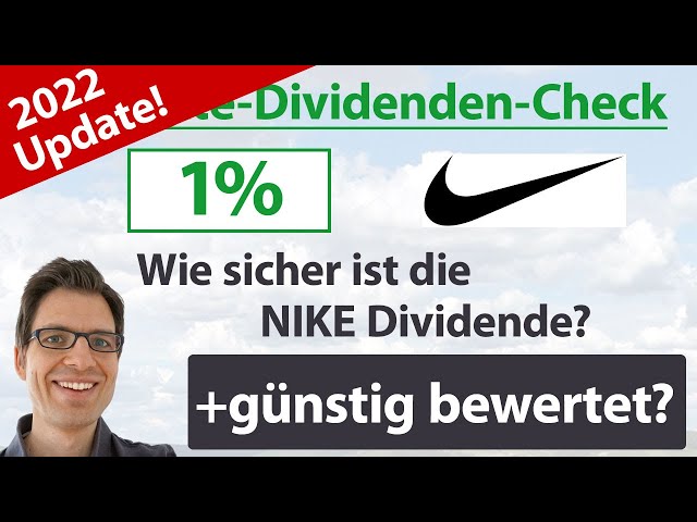 Nike Aktienanalyse 2022: Wie sicher ist die Dividende? (+günstig bewertet?)
