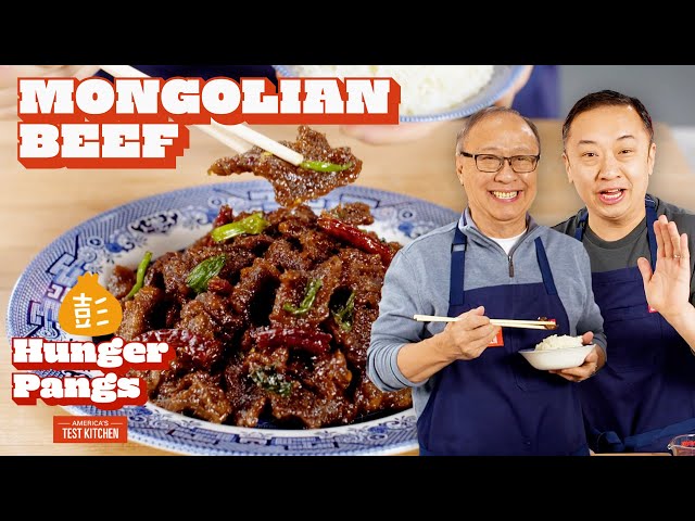 How To Make Mongolian Beef Better Than Takeout 蒙古牛肉 | Hunger Pangs