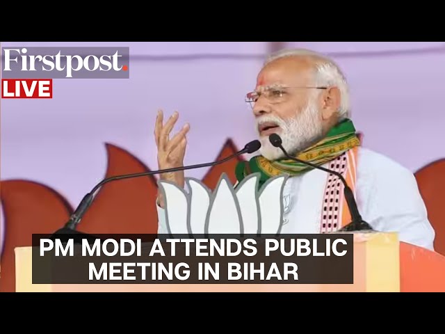 PM Modi LIVE: PM Modi Addresses Public Meeting in Darbhanga, Bihar | India Elections 2024