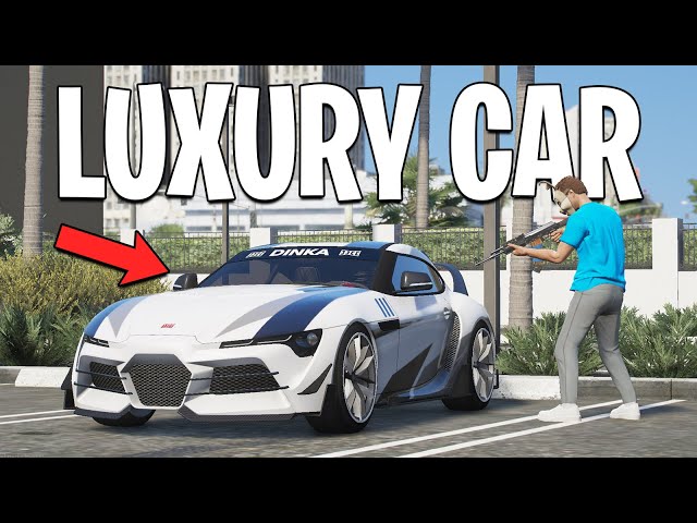 Stealing Luxury Cars in GTA 5 RP
