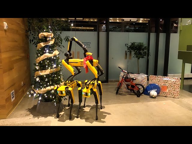 Tree's Company | Happy Holidays from Boston Dynamics