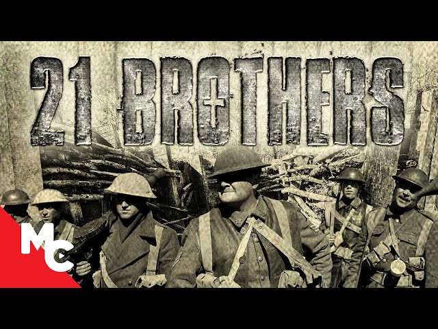 21 Brothers | Full Action War Movie | WWl | Battle of Courcelette