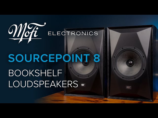 NEW MoFi SourcePoint 8: An 8-inch Concentric Bookshelf Loudspeaker designed by Andrew Jones