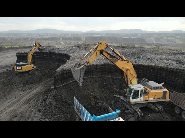 Caterpillar & Liebherr Excavators Loading Trucks On Mines - Ascon Ltd