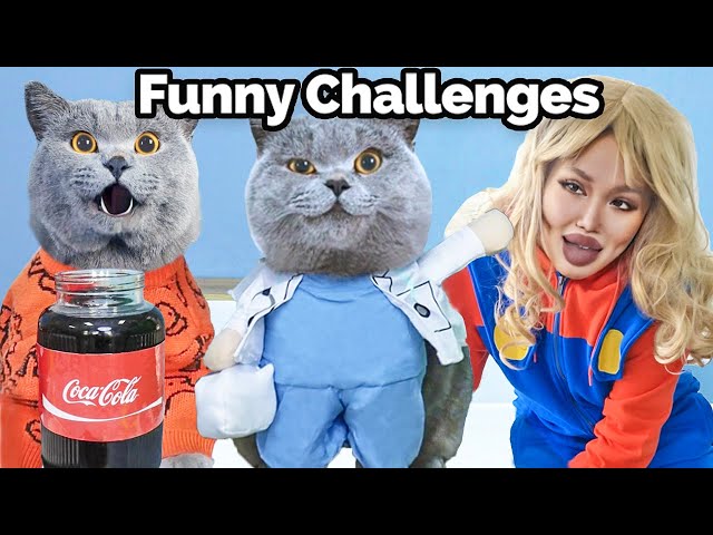 Our Favorite New Trending Challenge Videos!🐾🌟| Oscar‘s Funny World | New Funny Videos 2024