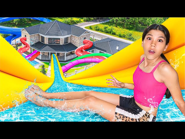 i Built a WATERPARK In My HOUSE! (top videos)