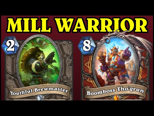 Ruining Games with Excavate Mill Warrior