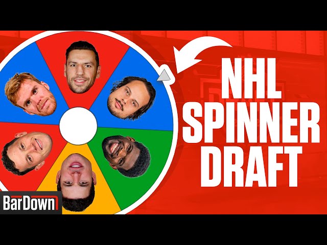 USING SPINNERS TO DRAFT OUR NHL22 TEAM