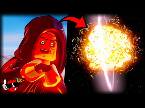 I tried to destroy EVERY planet in Lego Star Wars…