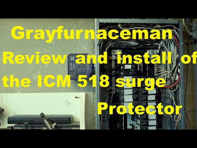 Review and install of the ICM 518 surge protector