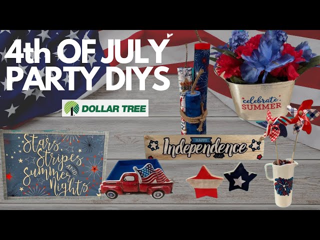 5 MINUTE 4th of July Party Decor Ideas! Patriotic (Independence Day) Hacks