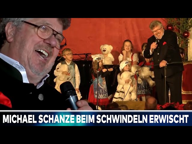 Kult-Moderator beim Schwindeln erwischt // Michael Schanze schockiert auf Weihnachtsfeier