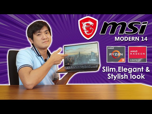 MSI MODERN 14 Unboxing, Reviewing & Upgrading | PANG BUSINESS NA LAPTOP! 💼
