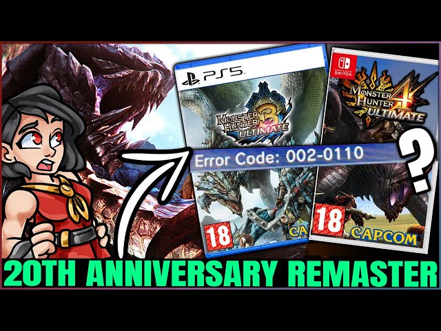 A Sad Day for Monster Hunter - New 20th Anniversary Remaster Coming to Save MH4U & MH3U? (Fun/Talk)