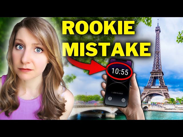 DO NOT Make These 12 Travel Mistakes in Europe | (BEWARE of #6 in Paris!)