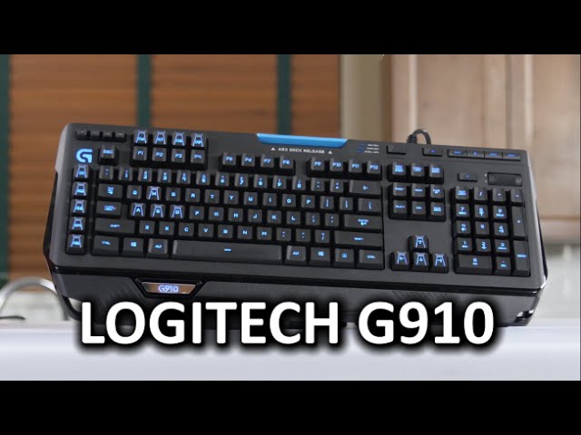 Logitech G910 Gaming Mechanical Keyboard - Romer-G Switches