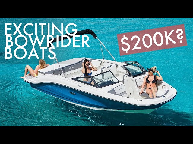 Top 5 Best Bowrider Boats Over $50K | Price & Features