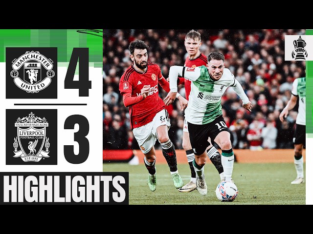Reds exit to last-minute winner | Man Utd 4-3 Liverpool | Highlights