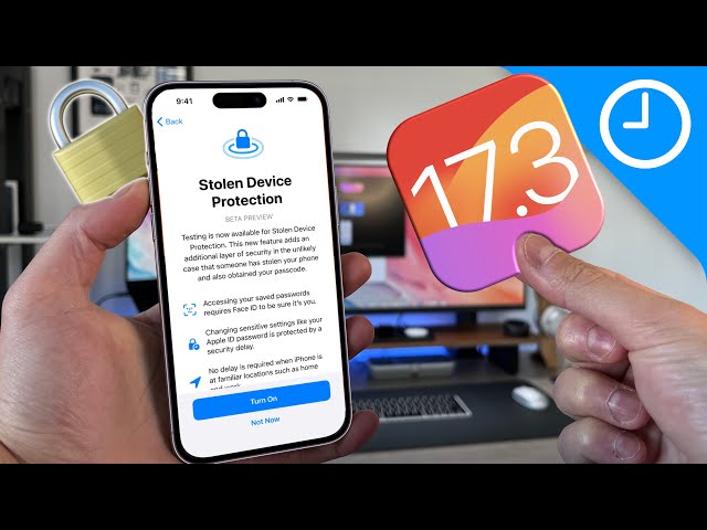 Hands on: iOS 17.3 | Apple’s Most Important New Feature In Years!