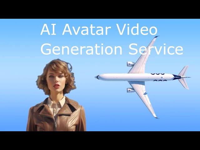 AI Avatar Video Generation Service.  How to make AI avatar videos