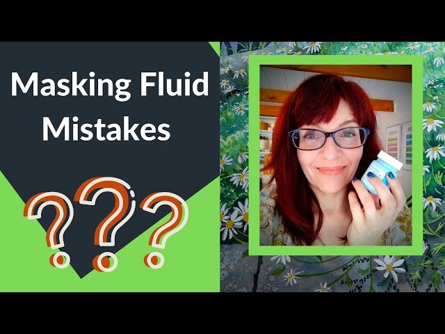 How to use Masking Fluid  (Top 10 mistakes to avoid!)