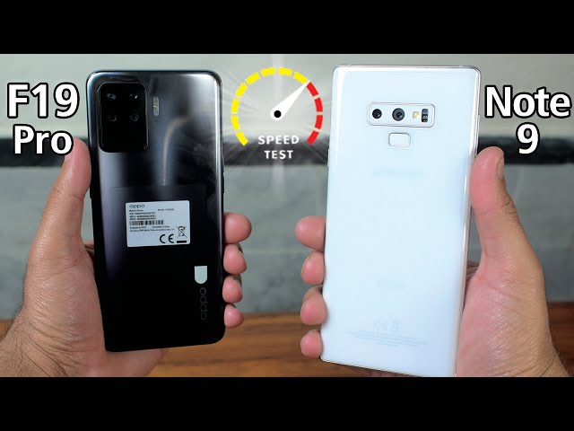 Oppo F19 Pro vs Samsung Galaxy Note 9 - Speed Test!