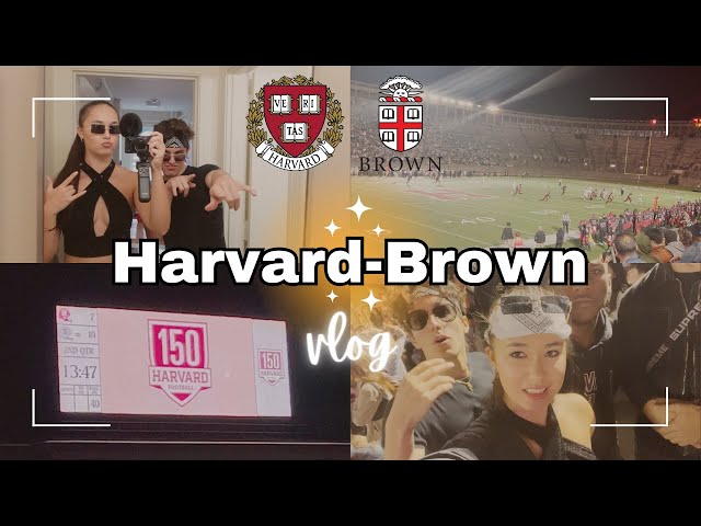 Harvard-Brown Gameday Vlog 2023