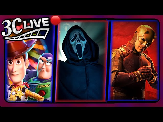 3C Live - Andy in Toy Story 5, Scream 7 Update, Marvel Delays