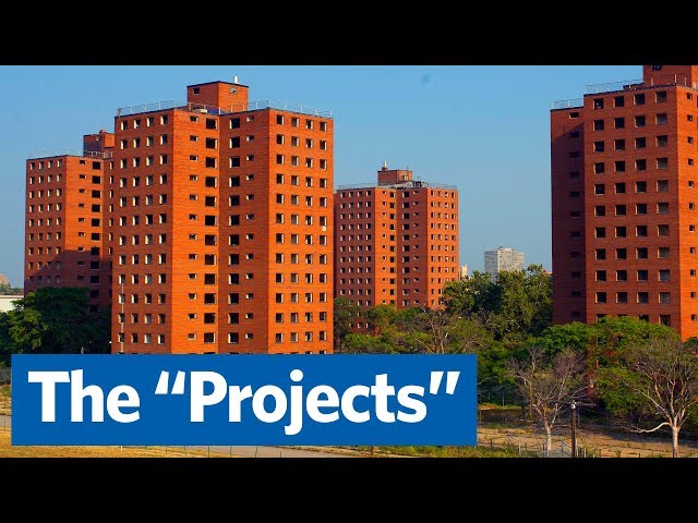 Why did we build high-rise public housing projects?