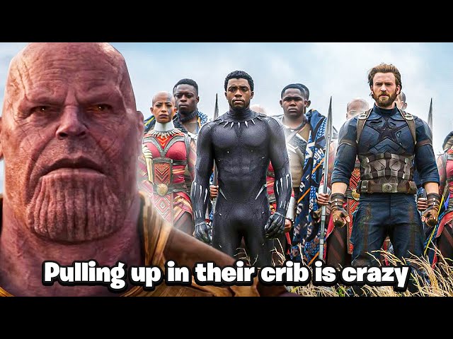 How THANOS bullied the INFINTY STONE from THE AVENGERS in Wakanda