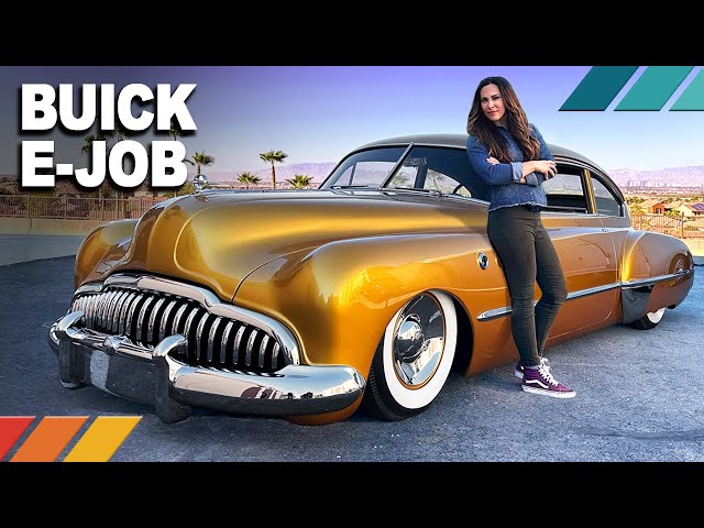 BUICK E-JOB: The Art of Cutting & Hand-Forming a Traditional Kustom '49 Buick Sedanette | EP30