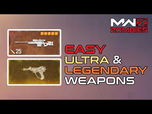 Fast VAULT Run for Easy ULTRA / LEGENDARY Guns • MW3 Zombies