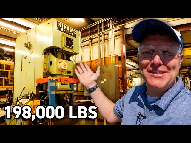 Extra Content: The Mind-Blowing Machines that Stamp Metal Parts - Smarter Every Day 2nd Channel