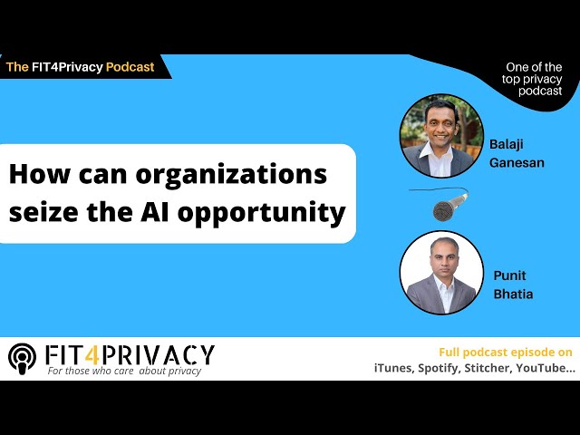 How can organizations seize the AI opportunity with Balaji Ganesan and Punit Bhatia