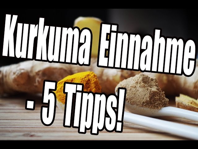 ▶▶▶ Kurkuma Einnahme Tipps - 5 Tipps für die Einnahme von Kurkuma - LIVE Interview