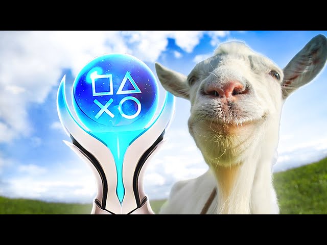 Goat Simulator's PLATINUM Trophy is Ridiculous