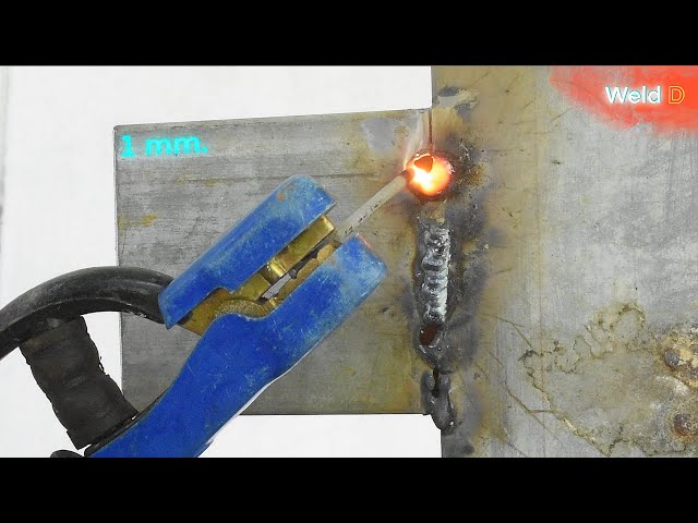 Welding 1 mm. Why no one told us about this secret in vertical position.