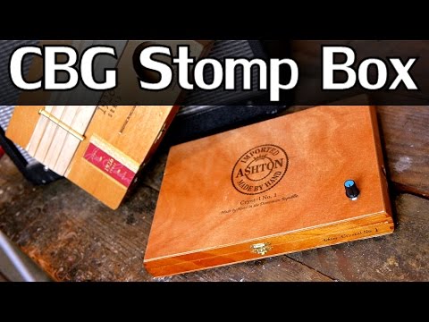 How To Make A Stomp Box & Electrify Cigar Box Guitars - NightHawkInLight