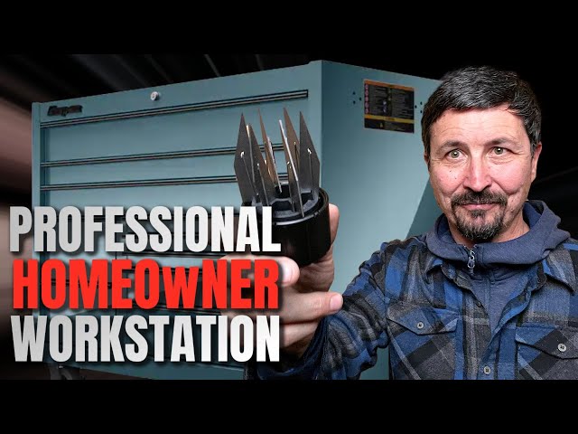 How To Build A PRO Homeowner Workbench