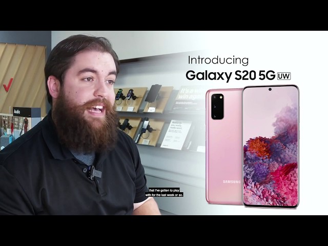 Meet the Galaxy S20 5G UW - Upgrade Now