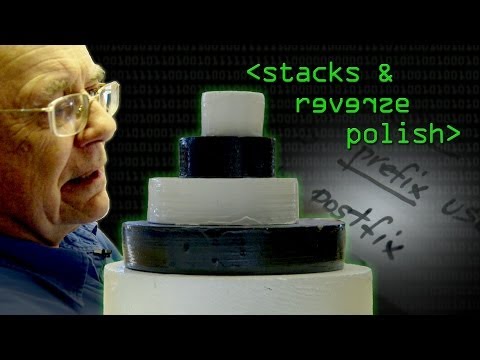 Reverse Polish Notation and The Stack - Computerphile