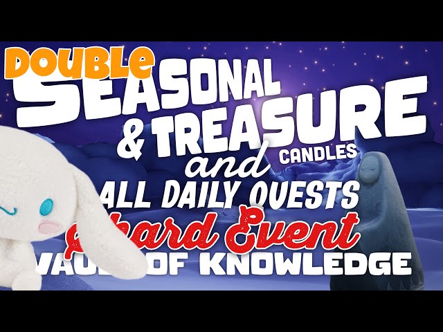 DOUBLE Season Candles, Treasure Cakes  and Daily Quests | Vault of knowledge | SkyCotl | NoobMode