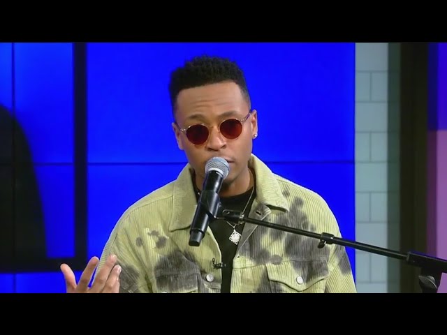 Recording artist Kevin Ross performs on GDNY