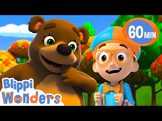 Blippi wonders how do bears prepare for hibernation? | Blippi Wonders Educational Videos for Kids