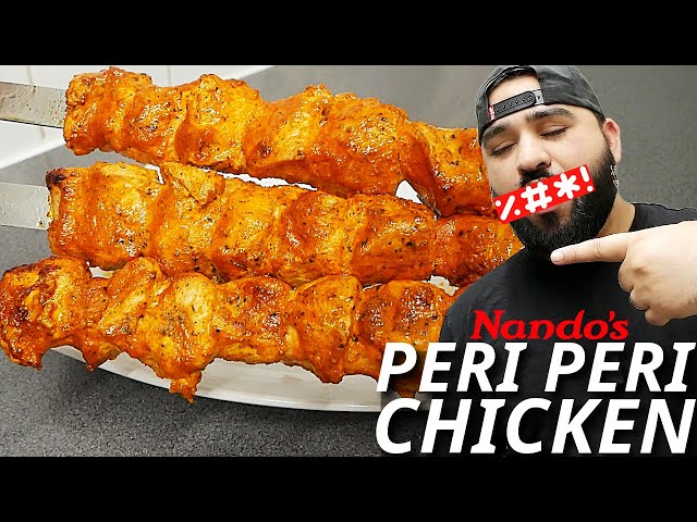 Peri Peri Chicken Skewers with Spicy Rice (YOU MUST TRY THIS!)