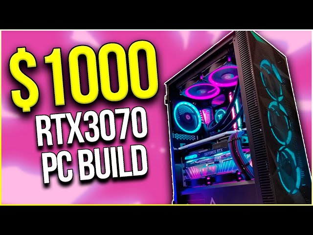 Best RTX 3070 Gaming PC Build in 2023 Under $1000 😱