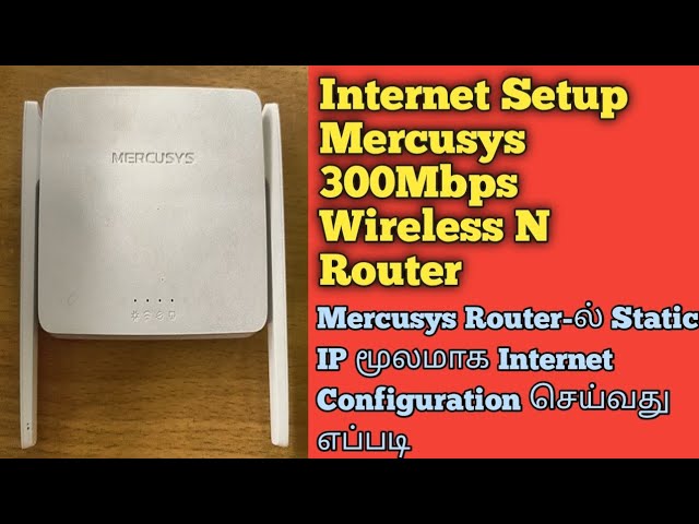 Mercusys Router Internet setup                                      #wifi #router #internet