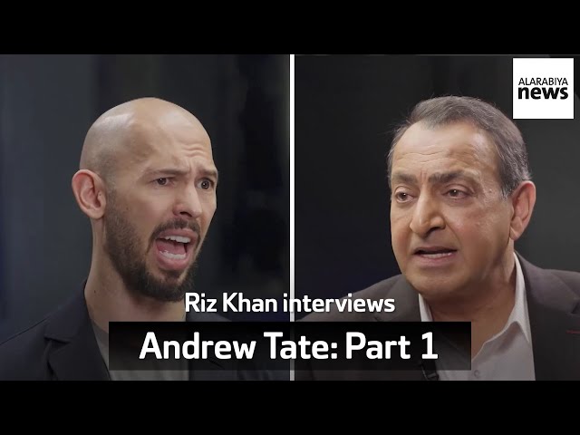 Andrew Tate Breaks Down Israel-Gaza, Gender Roles And More | The Full Interview With Riz Khan Part 1