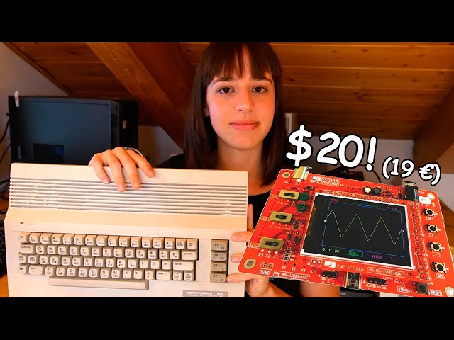 I fixed a C64 using a $20 OSCILLOSCOPE