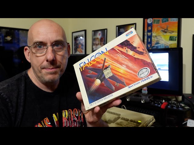 EP-227: Falcon dogfight Practice on original Amiga (A1200 WHDLoad) #playmorein24